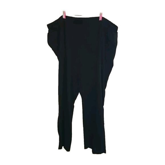 New York Laundry Athleisure Black Gym Workout Pull On Pants Womans Plus Size 3X - Picture 1 of 4